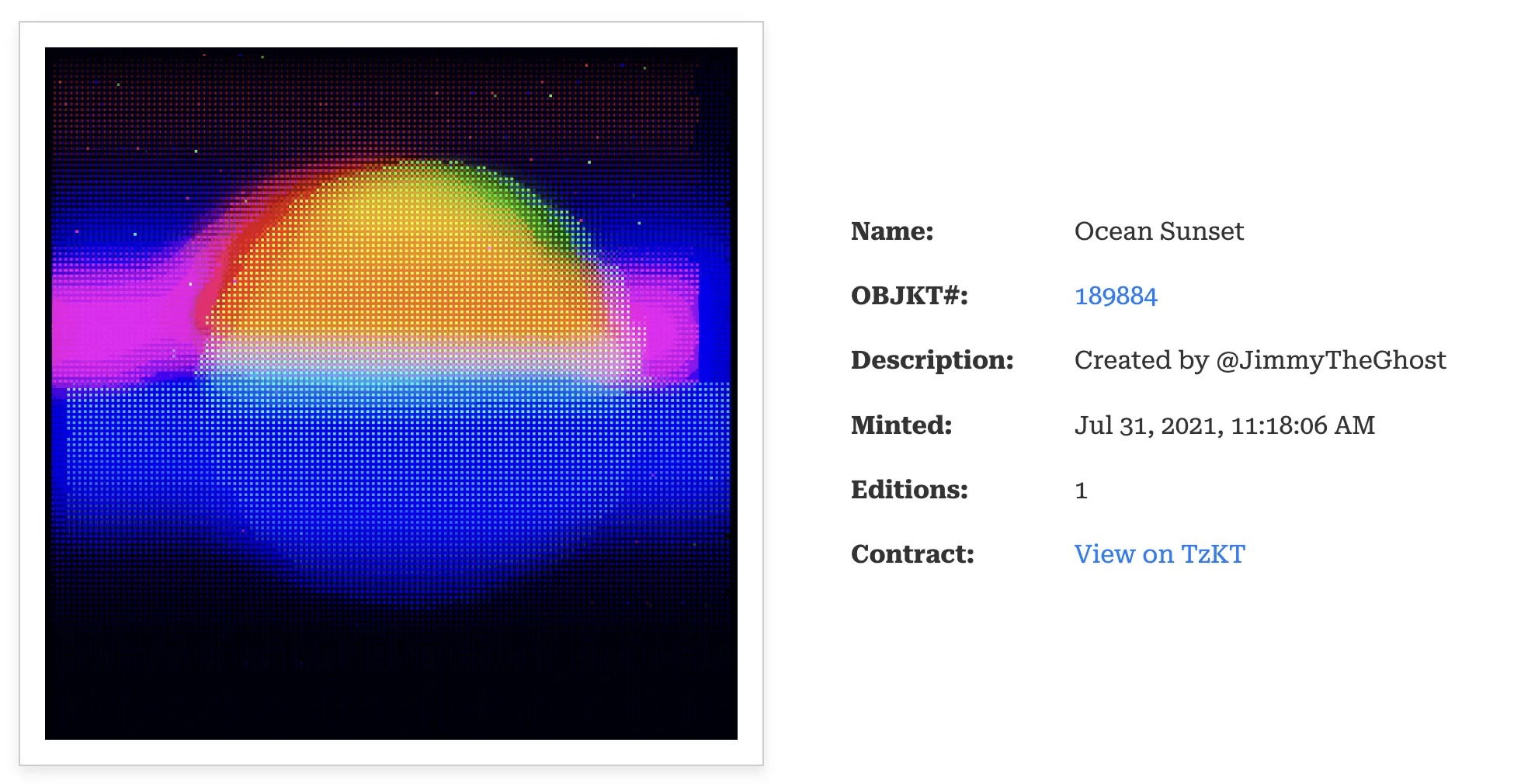Custom NFT page