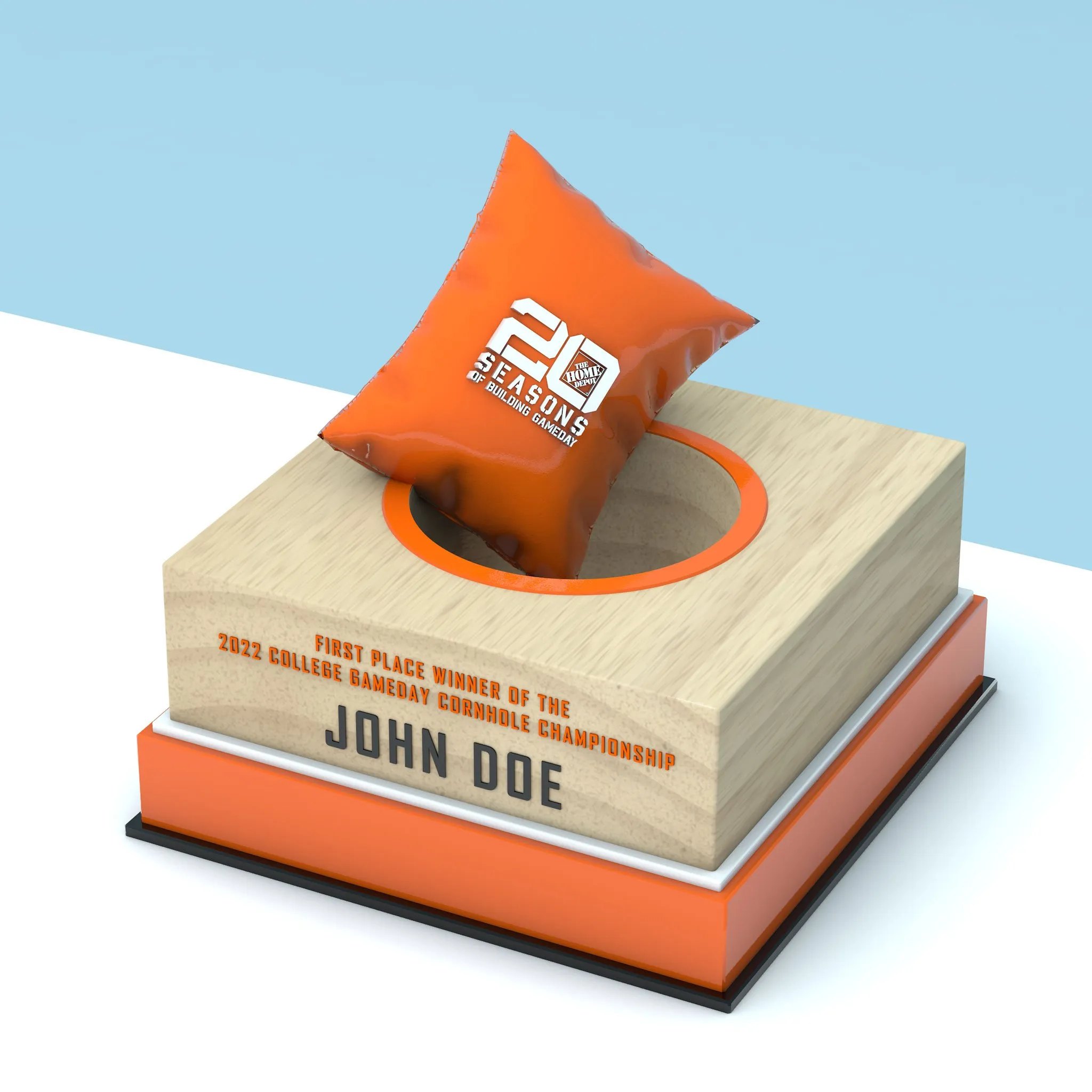 Cornhole Trophy